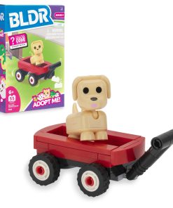 Adopt Me Dog & Red Wagon Stroller Building Set