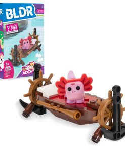 Adopt Me Axolotl & Boat Crib Building Set