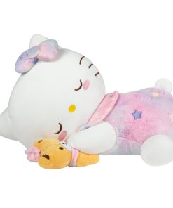 Hello Kitty and Friends 18-Inch Sleeping Plush - Hello Kitty with Bestie Accessory