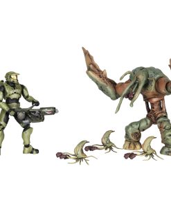 Halo Action Figure Pack - Master Chief vs. Flood