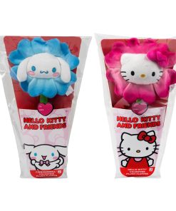 Hello Kitty and Friends 14-Inch Plush Flower 2-Pack - Hello Kitty & Cinnamoroll