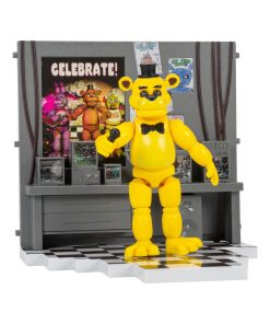 Five Nights at Freddy??s Golden Freddy Office Set - 5-Inch Articulated Figure