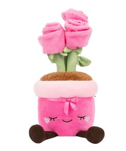 Greenhouse by Russ 12-Inch Valentine Roses Plush