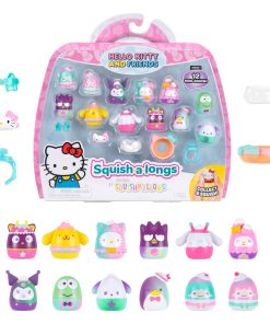Squish-a-longs Hello Kitty and Friends Dreamland 12-Pack
