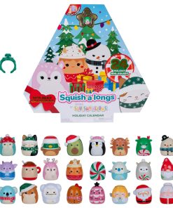 Squish-a-longs Holiday Countdown Calendar ?C Includes 24 Mini-Squish
