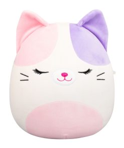 8-Inch Nell the Pink And Purple Calico Cat
