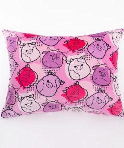 "Comic Pop" Pink SquishPillow Pillowcase (Standard)