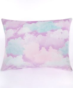 "Cotton Candy Skies" Purple SquishPillow Pillowcase (Standard)