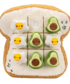 Russ Breakfast Toast Tic Tac Toe Plush Playset