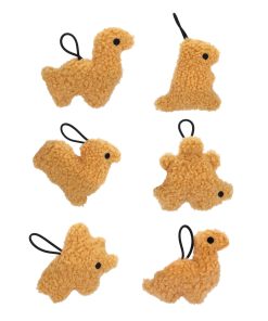 Russ 3.5-Inch Snackeez Dino Nuggets 6-Pack