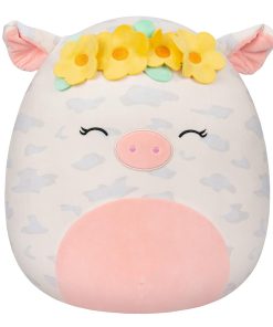16-Inch Rosie the Spotted Pig with Yellow Flower Crown