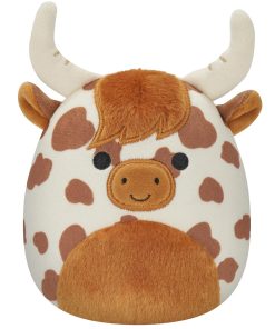 Alonzo the Brown Spotted Highland Cow
