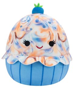 8-Inch Maudi the Blueberry Marbled Cupcake