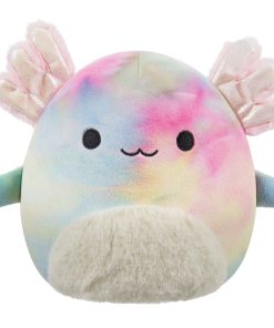 11-Inch Tinley the Rainbow Tie-Dye Axolotl