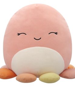 12-Inch Melina the Happy Peach Octopus