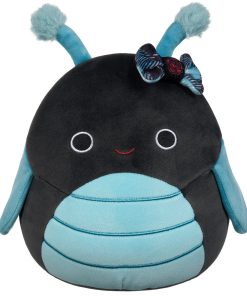 14-Inch Celie the Teal and Black Grasshopper with Bow