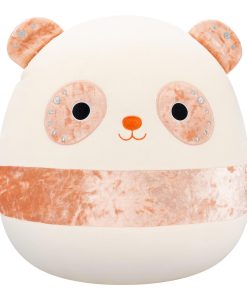 14-Inch Bee the Peach Velvet Panda
