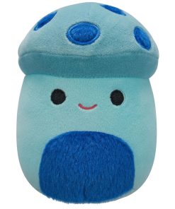 5-Inch Ankur the Teal Mushroom with Fuzzy Belly