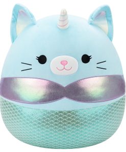 20-Inch Svetlana the Teal Caticorn Mermaid