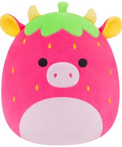 12-Inch Cleary the Hot Pink Strawberry Cow