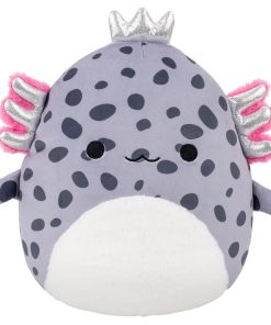 12-Inch Avana the Spotted Axolotl with Silver Crown