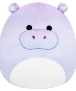 14-Inch Benedict the Purple Gradient Hippo with Sparkly Ears