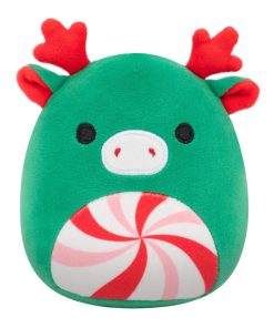 5-Inch Zumir the Green Moose with Peppermint Swirl Belly