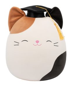 12-Inch Cam the Calico Cat in Graduation Cap