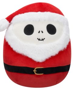 Squishmallows Original Disney 8-Inch Jack Skellington Santa Claus