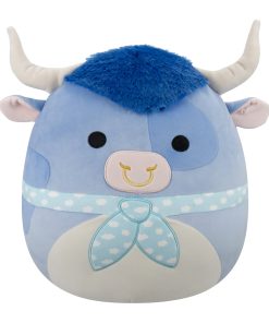 12-Inch Bermayeh the Blue Bull with Ascot