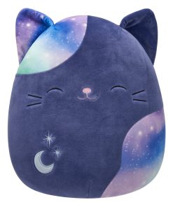 12-Inch Metta the Navy Blue Cat With Celestial Spots