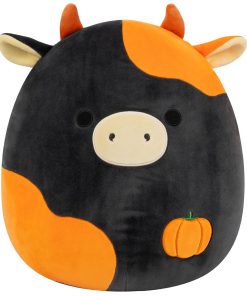 14-Inch Jefferson the Black and Orange Cow