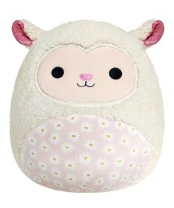 14-Inch Sophie the Cream Lamb with Daisy Flower Belly
