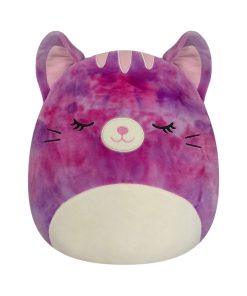14-Inch Caeli the Purple Tie-Dye Tabby Cat